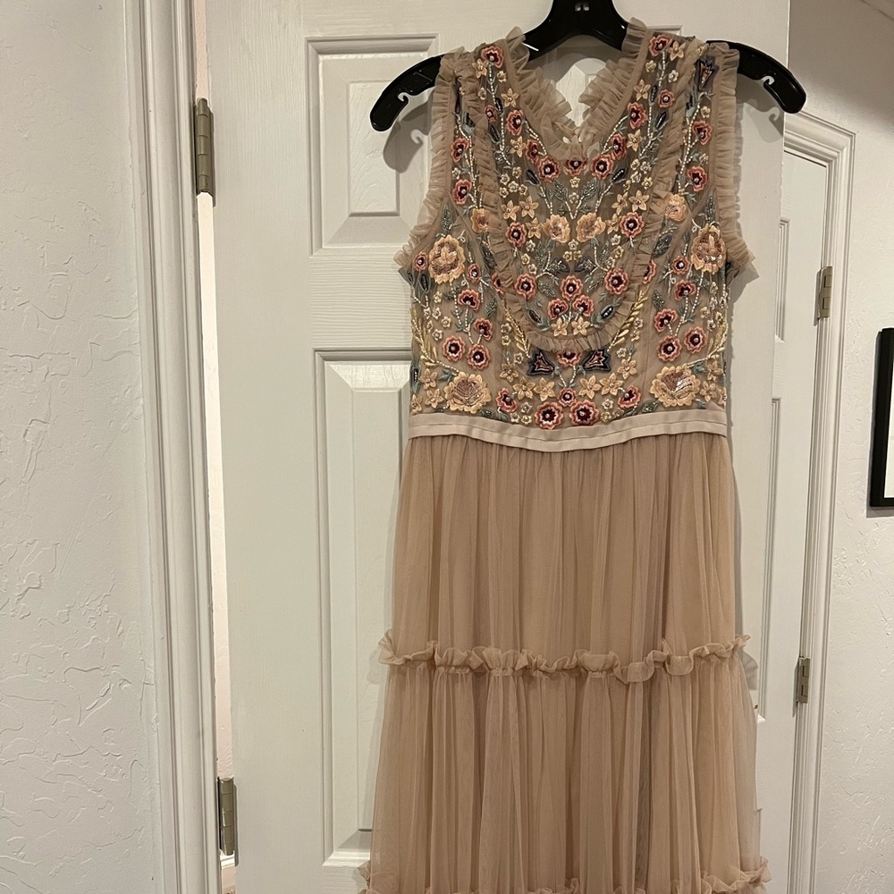 Needle and Thread Beaded Dress. In EXCELLENT CONDITION